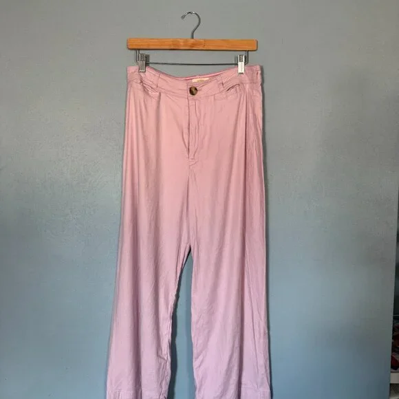 Maeve Ettie High-Rise Crop Wide-Leg Trousers: Linen Edition - Picture 3 of 6